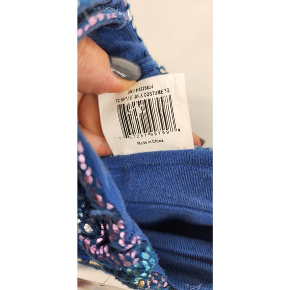 NWT Thrills & Chills Pet‎ Cat / Dog Shark Costume XS - Picture 5 of 7